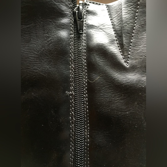 Natural Soul Boots By Naturalizer Women's Sz 7  Blk Strappy Riding Boot Side Zip - Picture 8 of 8